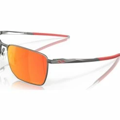 Oakley Ejector Matte Gunmetal Glasses 58 Prizm Ruby -Golf Accessories Sales Store 0OO4142A001 5 L
