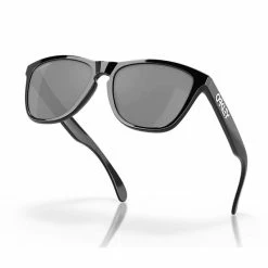 Oakley Frogskins Polished Black Glasses Polished Black -Golf Accessories Sales Store 0OO9013001 4 L