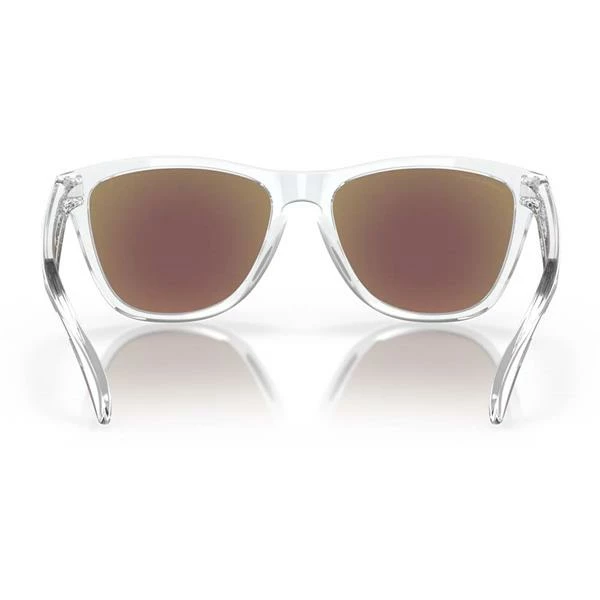 Oakley Frogskins Crystal Clear Glasses 55 Prizm Sapphire 5 Oakley Frogskins Crystal Clear Glasses 55 Prizm Sapphire - Image 3