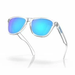 Oakley Frogskins Crystal Clear Glasses 55 Prizm Sapphire 12 Oakley Frogskins Crystal Clear Glasses 55 Prizm Sapphire -Golf Accessories Sales Store 0OO9013A001 4 L