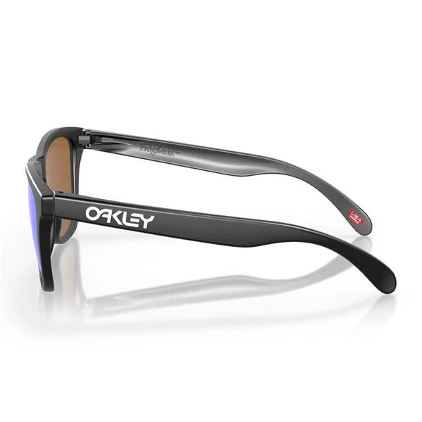 Oakley Frogskins Matte Black Glasses 55 Prizm Violet 6 Oakley Frogskins Matte Black Glasses 55 Prizm Violet - Image 4