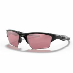 Oakley 1/2 Jacket 2.0 XL Polished Black Glasses 62 Degree Prizm Dark Golf