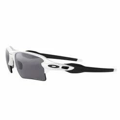 Oakley Flak 2.0 XL Polished White Glasses 59 Prizm Black Polarized -Golf Accessories Sales Store 0OO9188A001 10 L