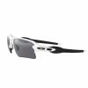 Oakley Flak 2.0 XL Polished White Glasses 59 Prizm Black Polarized