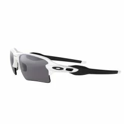 Oakley Flak 2.0 XL Polished White Glasses 59 Prizm Black Polarized
