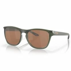Oakley Manorburn Matte Olive Ink Glasses 56 Prizm Tungsten Polarized