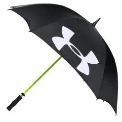 Under Armour Single Canopy Golf Umbrella Black 001