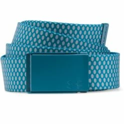 Under Armour Printed Webbing Belt Bayou Blue 953