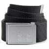 Under Armour Gents Webbing Belt 2.0 Black 002 -Golf Accessories Sales Store 1305487005 2 L