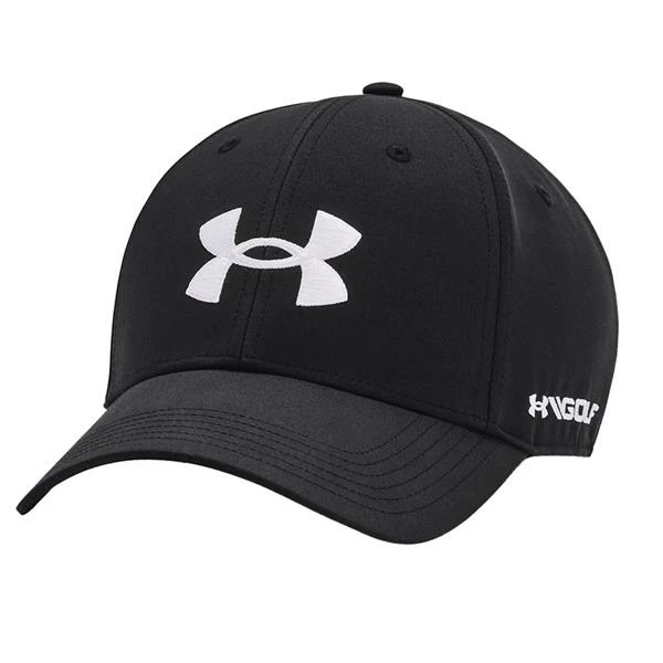 Under Armour Gents Golf 96 Hat . Black 001 3 Under Armour Gents Golf 96 Hat . Black 001