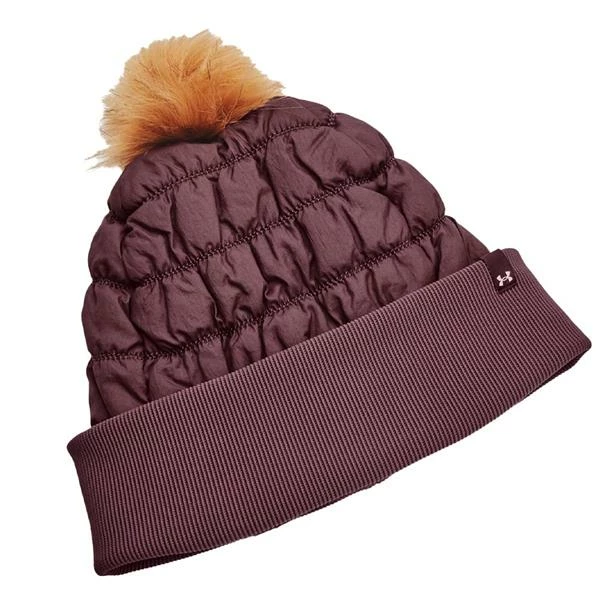 Under Armour Ladies Storm Insulated CGI Beanie Ash Plun 554 3 Under Armour Ladies Storm Insulated CGI Beanie Ash Plun 554