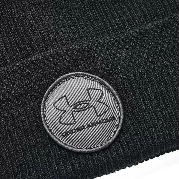 Under Armour Gents Driver Beanie Black 001 5 Under Armour Gents Driver Beanie Black 001 - Image 3