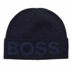 Boss Gents Nebbiolino Beanie Blue 404