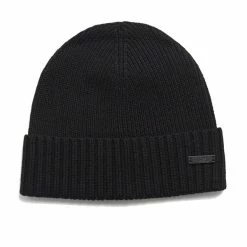 Boss Gents Fati-N Rib Beanie Black 001