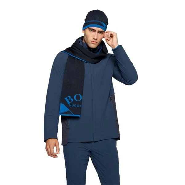 Boss Gents Albo Scarf Navy 410 5 Boss Gents Albo Scarf Navy 410 - Image 3