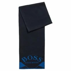 Boss Gents Albo Scarf Navy 410