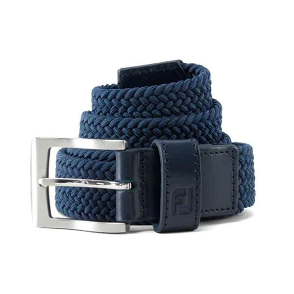 FootJoy Braided Belt Black 4 FootJoy Braided Belt Black - Image 2