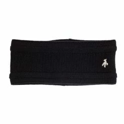 Green Lamb Irene Fleece Lined Headband Black