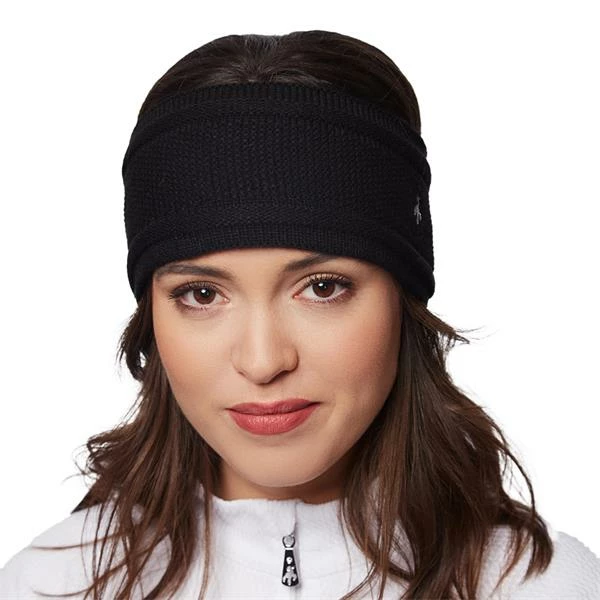 Green Lamb Irene Fleece Lined Headband Black 4 Green Lamb Irene Fleece Lined Headband Black - Image 2