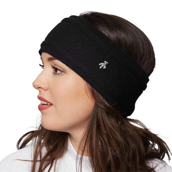 Green Lamb Irene Fleece Lined Headband Black 5 Green Lamb Irene Fleece Lined Headband Black - Image 3