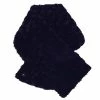 Green Lamb Gianna Fun Fur Scarf . Navy -Golf Accessories Sales Store AG21910002 L