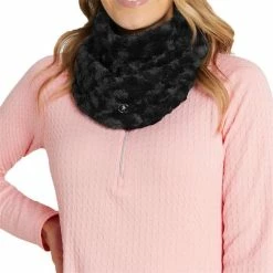 Green Lamb Grady Fun Fur Snood . Black 7 Green Lamb Grady Fun Fur Snood . Black -Golf Accessories Sales Store AG21911001 2 L