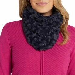 Green Lamb Grady Fun Fur Snood . Navy -Golf Accessories Sales Store AG21911002 2 L