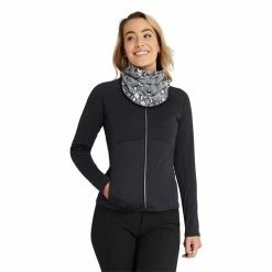 Green Lamb Geo Reversible Snood . Snakeskin Crystal -Golf Accessories Sales Store AG21912003 3 L