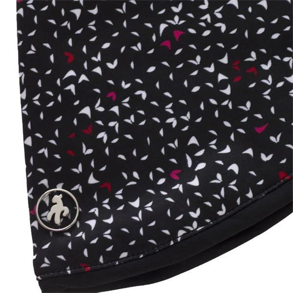 Green Lamb Geo Reversible Snood Petal Black 6 Green Lamb Geo Reversible Snood Petal Black - Image 4