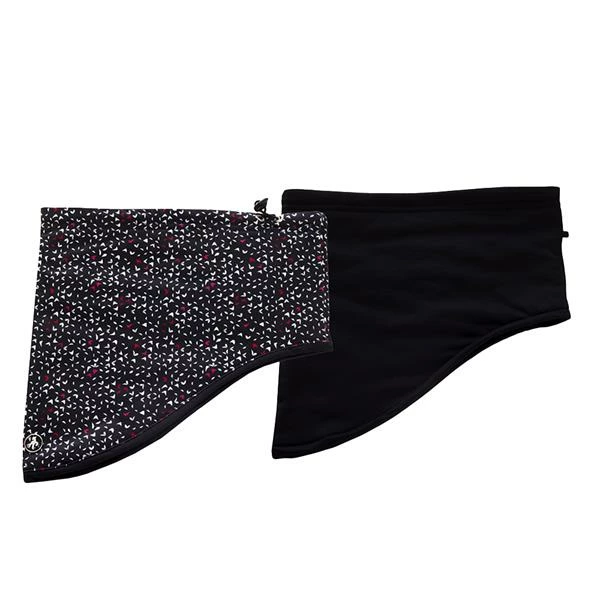 Green Lamb Geo Reversible Snood Petal Black 3 Green Lamb Geo Reversible Snood Petal Black