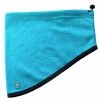 Green Lamb Isla Debossed Fleece Snood Scuba Blue