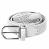 Surprizeshop Woven Golf Belt White