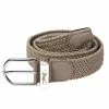 Surprizeshop Woven Golf Belt Cappuccino -Golf Accessories Sales Store BT003001001 L