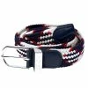 Surprizeshop Woven Belt White - Blue 1 Surprizeshop Woven Belt White - Blue -Golf Accessories Sales Store BT006001001 L