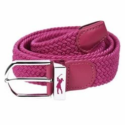 Surprizeshop Woven Golf Belt Hot Pink