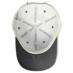 Calvin Klein Golf Tech Baseball Cap White -Golf Accessories Sales Store C9308006 3 L