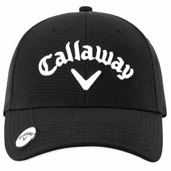 Callaway Gents Stitch Magnet Adj Cap Black -Golf Accessories Sales Store CA22H0309001 2 L