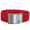 Callaway V Logo Belt Lychee 649 -Golf Accessories Sales Store CGAS90Z9008 L