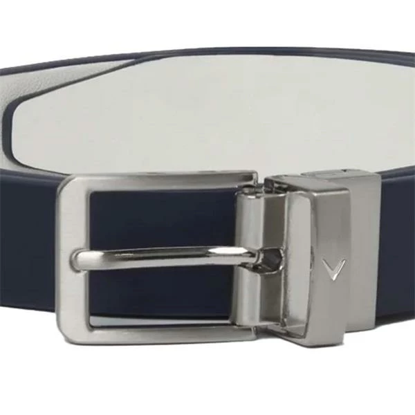 Callaway Ladies Reverisble Sleek Belt PEACOAT WHITE 987 4 Callaway Ladies Reverisble Sleek Belt PEACOAT WHITE 987 - Image 2