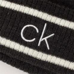 Calvin Klein Golf Ladies Varda Beanie . Black 10 Calvin Klein Golf Ladies Varda Beanie . Black -Golf Accessories Sales Store CKLA21508001 2 L