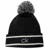 Calvin Klein Golf Ladies Varda Beanie . Black -Golf Accessories Sales Store CKLA21508001 L