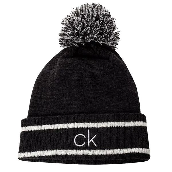 Calvin Klein Golf Ladies Varda Beanie . Black 3 Calvin Klein Golf Ladies Varda Beanie . Black