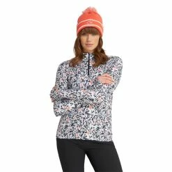 Calvin Klein Golf Ladies Varda Beanie . Coral -Golf Accessories Sales Store CKLA21508002 7 L