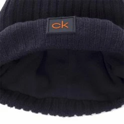 Calvin Klein Golf Gents Chunky Knit Beanie . Navy -Golf Accessories Sales Store CKMA21543003 2 L