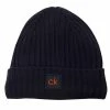 Calvin Klein Golf Gents Chunky Knit Beanie . Navy 2 Calvin Klein Golf Gents Chunky Knit Beanie . Navy -Golf Accessories Sales Store CKMA21543003 L