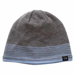 Calvin Klein Golf Gents Vera Reversible Beanie Grey Marl