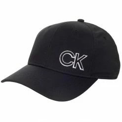 Calvin Klein Golf Gents Logo Cap Black White