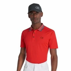 Calvin Klein Golf Gents Logo Cap Urban White 13 Calvin Klein Golf Gents Logo Cap Urban White -Golf Accessories Sales Store CKMS22548003 5 L