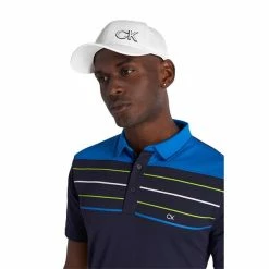 Calvin Klein Golf Gents Logo Cap White Urban -Golf Accessories Sales Store CKMS22548005 4 L