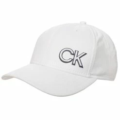 Calvin Klein Golf Gents Logo Cap White Urban